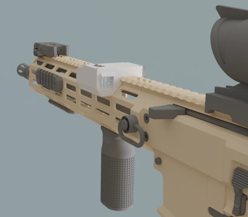 Rifle weapon logger and shot counter