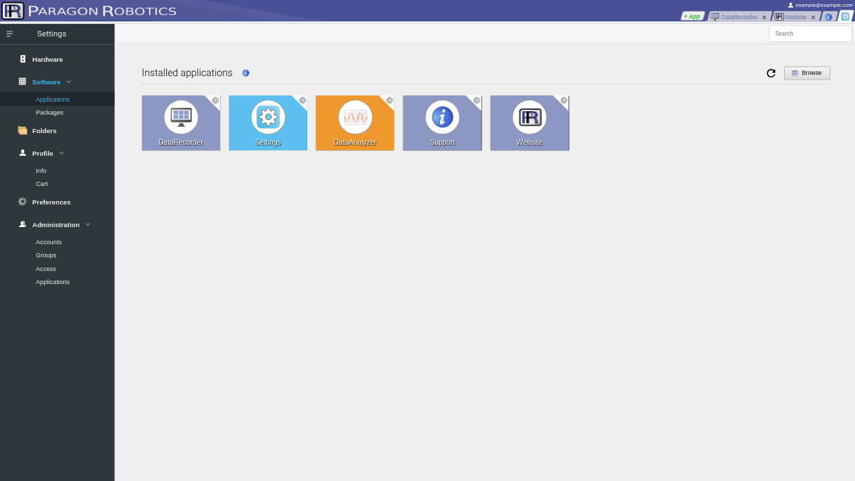 View Applications