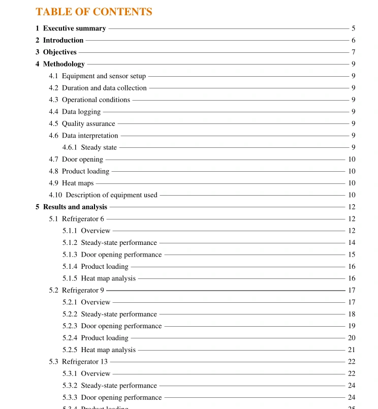 Validation report